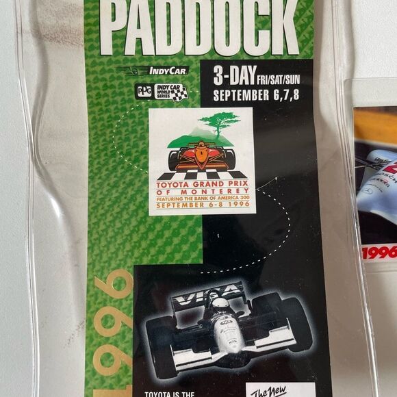 Vintage 1996 Laguna Seca Marlboro 3-Day Paddock Pass Lanyard EUC - Picture 6 of 7